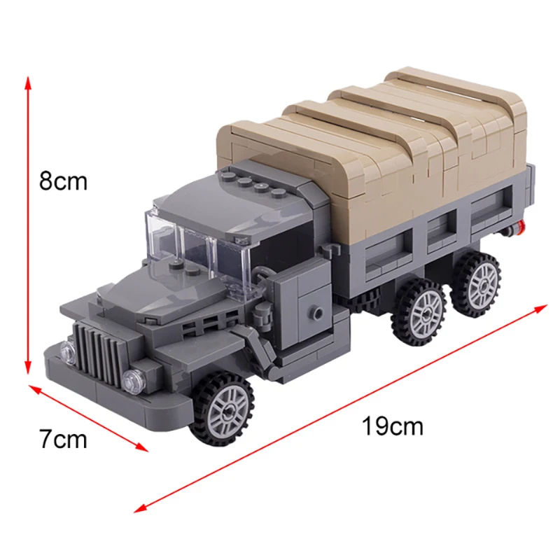 Military Vehicle Building Blocks Solider Figures Gifts Toys Weapons Guns Tank Truck Carrier USA GermanEquipment MOC Mini Bricks