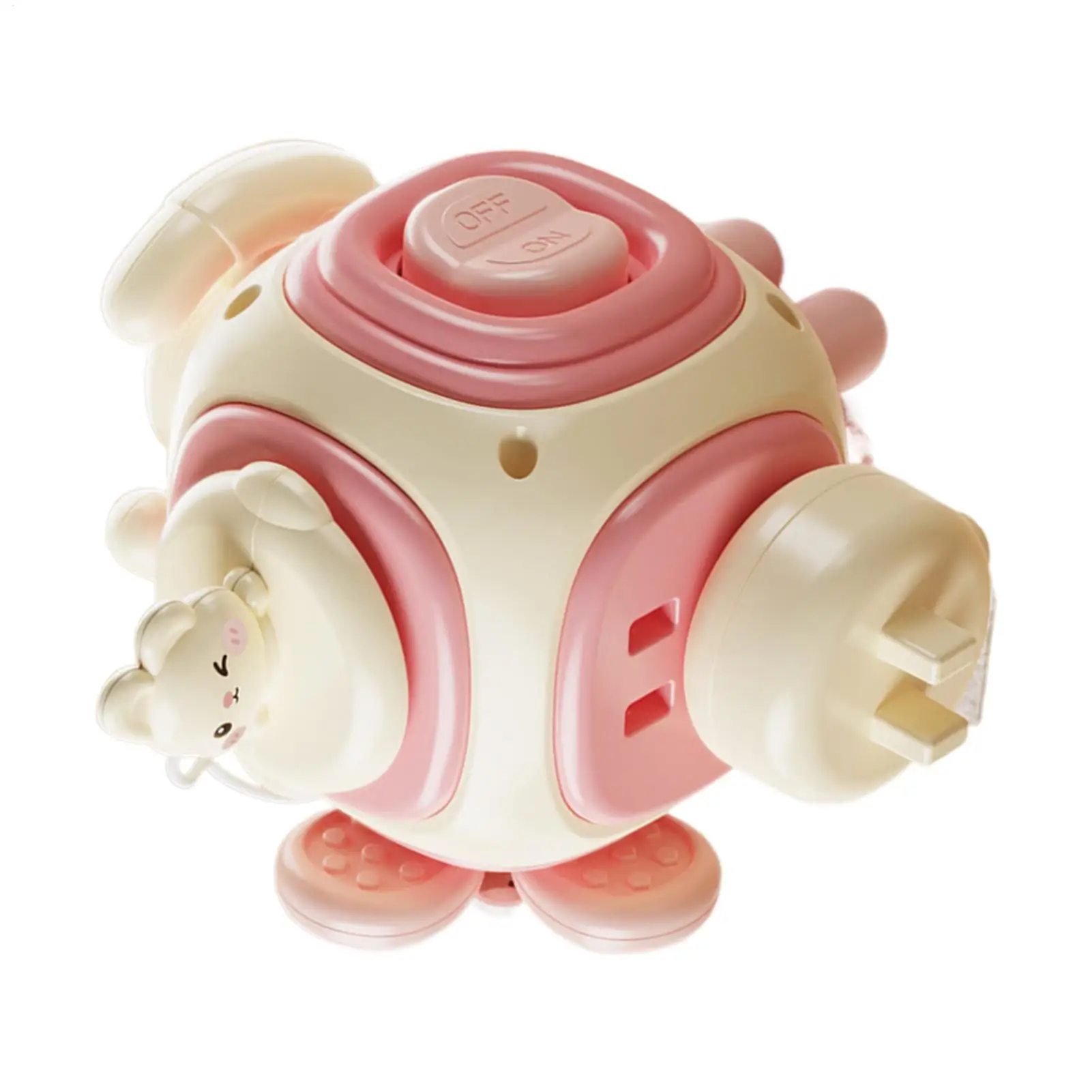 

Activity Cube Six-Sided Learning Box Bunny Design Learning Cube For Boys Girls Preschool Student Family Play Early Childhood