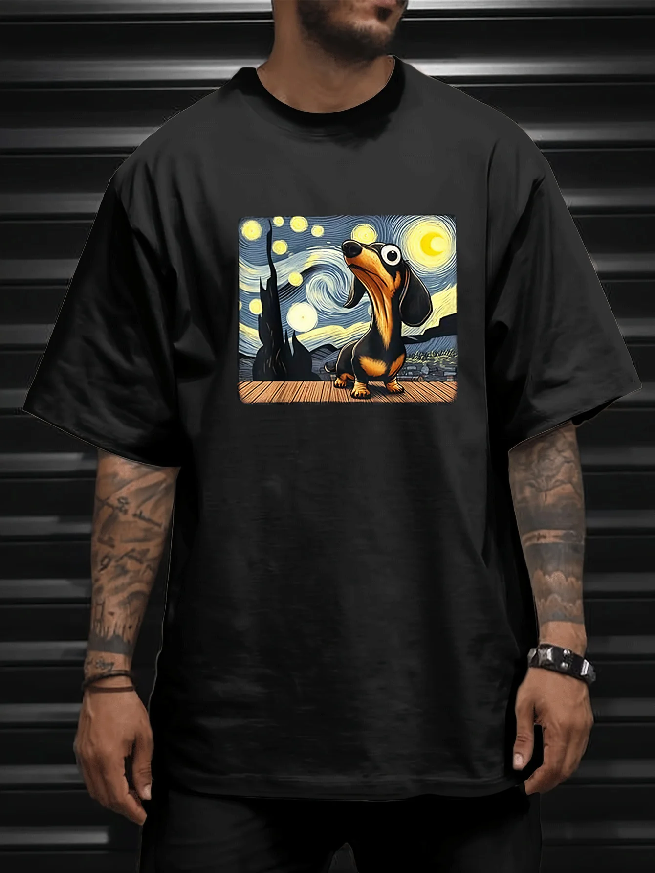 Humorous World Famous Paintings for Men and Women Summer Styles Casual Trends Summer Clothes Personalized Outdoor Couple Outfits