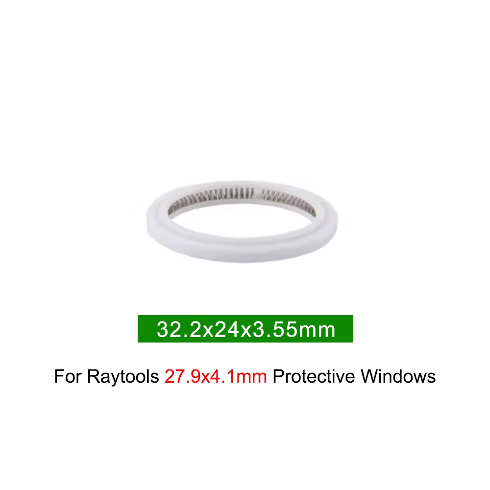 حلقة لإحكام الإغلاق بالليزر لـ Raytools 24.9x1.5 27.9x4.1 37x7 مللي متر لـ BM06K ألياف الليزر رئيس عدسة واقية ختم الليزر O-حلقة غسالة #4