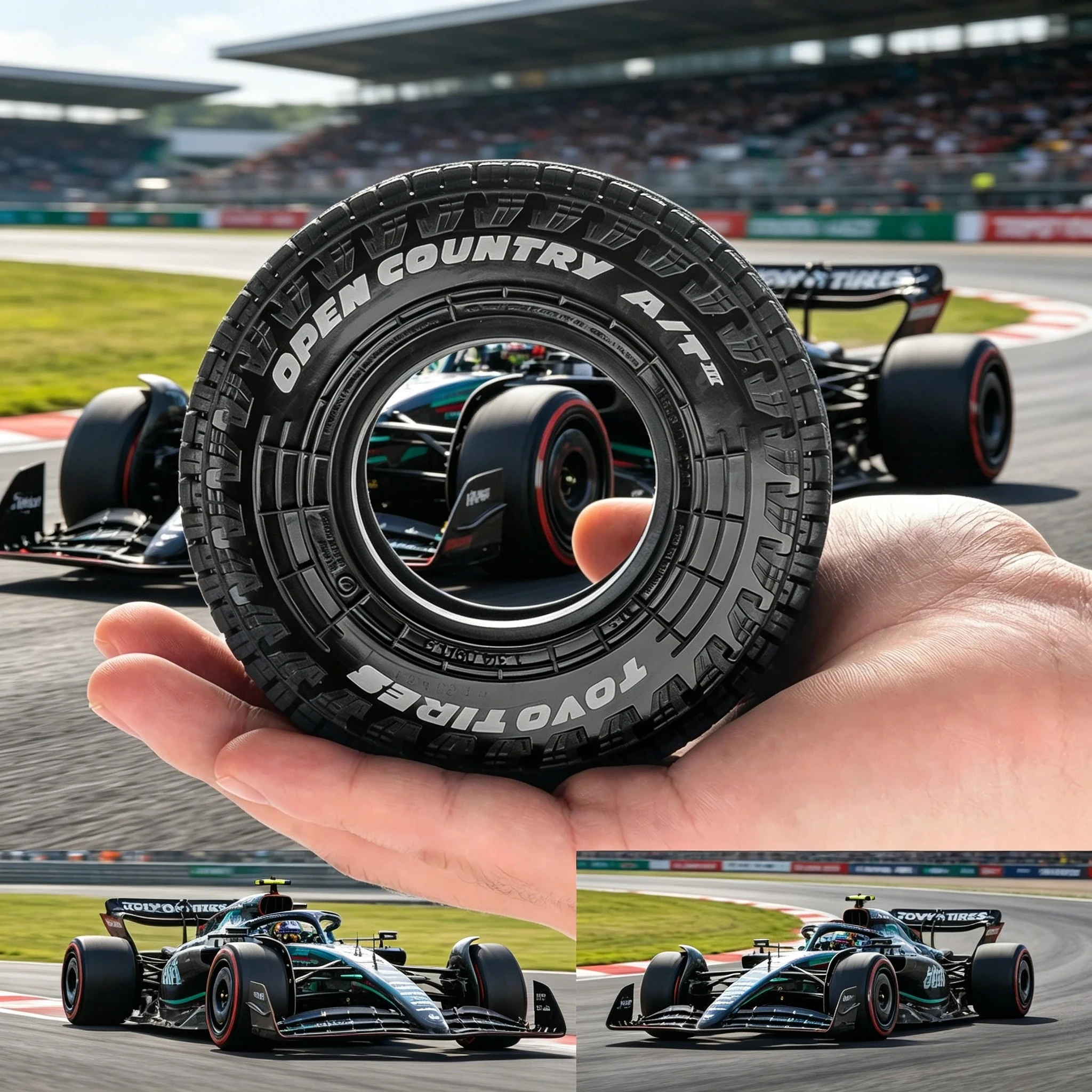 

PYFORE 1.9" Beadlock Climbing Tire Skin Rubber Wheels 103x32mm for 1/10 RC Model Car Crawler Accessories