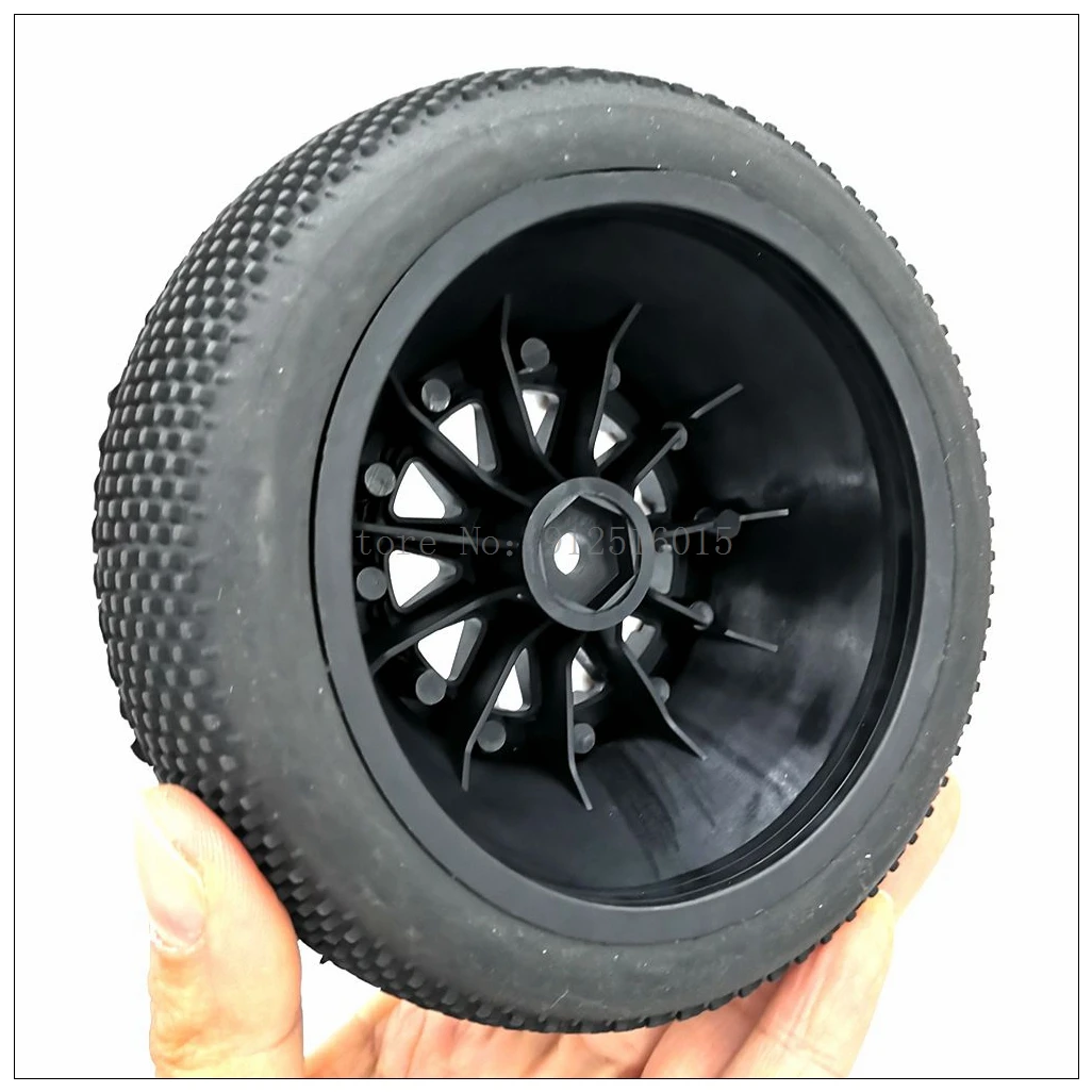 1:10 RC Remote Control Model Cars Short-course Truck Tire fuoristrada Buggy pneumatici ruote Huanqi 727 REMO Parts