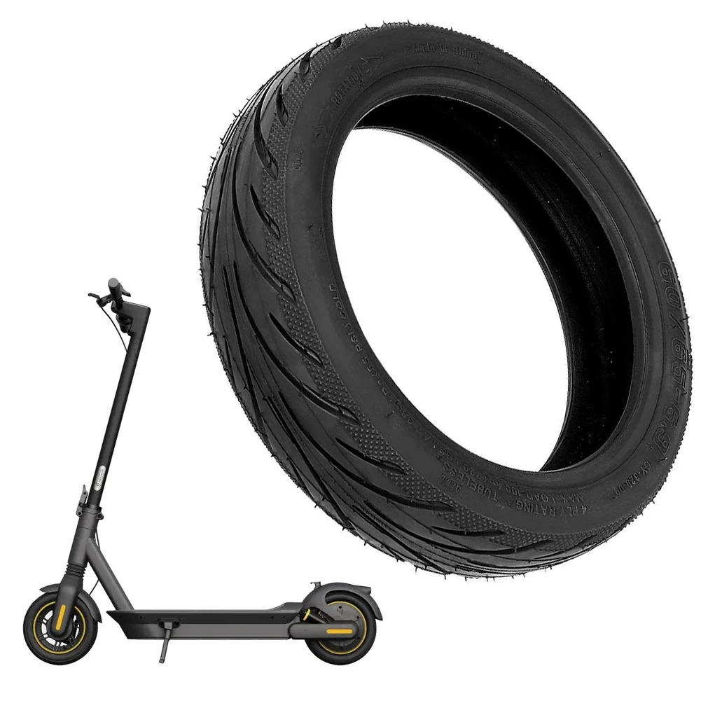 

10 Inch 60/65-6.9 Tubeless Tyre For Ninebot Max G2 G65 Electric Scooter Tire Black Rubber Replacement Wheel Parts Accessories