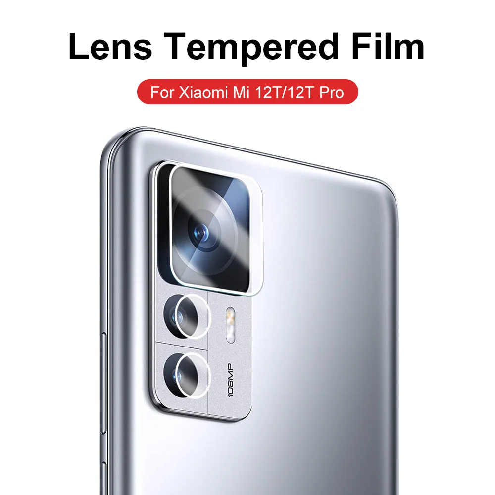 3PCS Camera Lens Protector For Xiaomi 12T Pro Tempered Film Soft Glass For Xiaomi Mi 12 T Pro Lite 11t 12 Protective Film