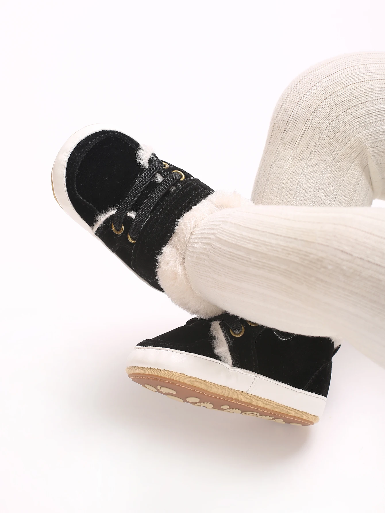 Baby Winter Boots - Soft Cotton Snow Shoes for Toddlers | Warm First Walkers 0-24M | Solid Color Design"