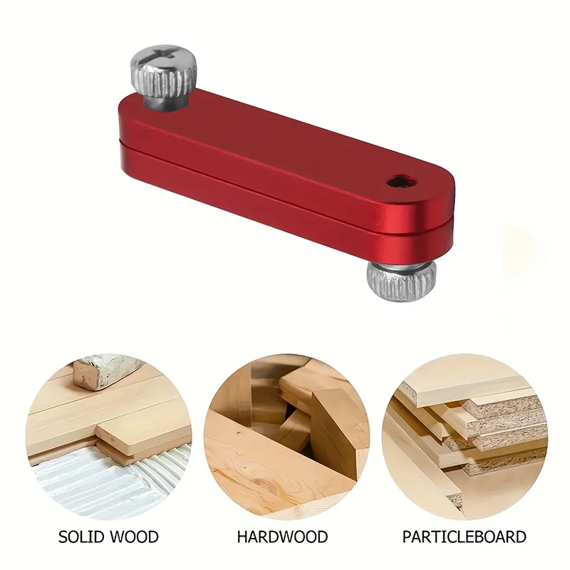 Steel Ruler Positioning Block Stop Carpentry Scriber Line Marking Gauge For Ruler Woodworking Scriber Measuring Tool