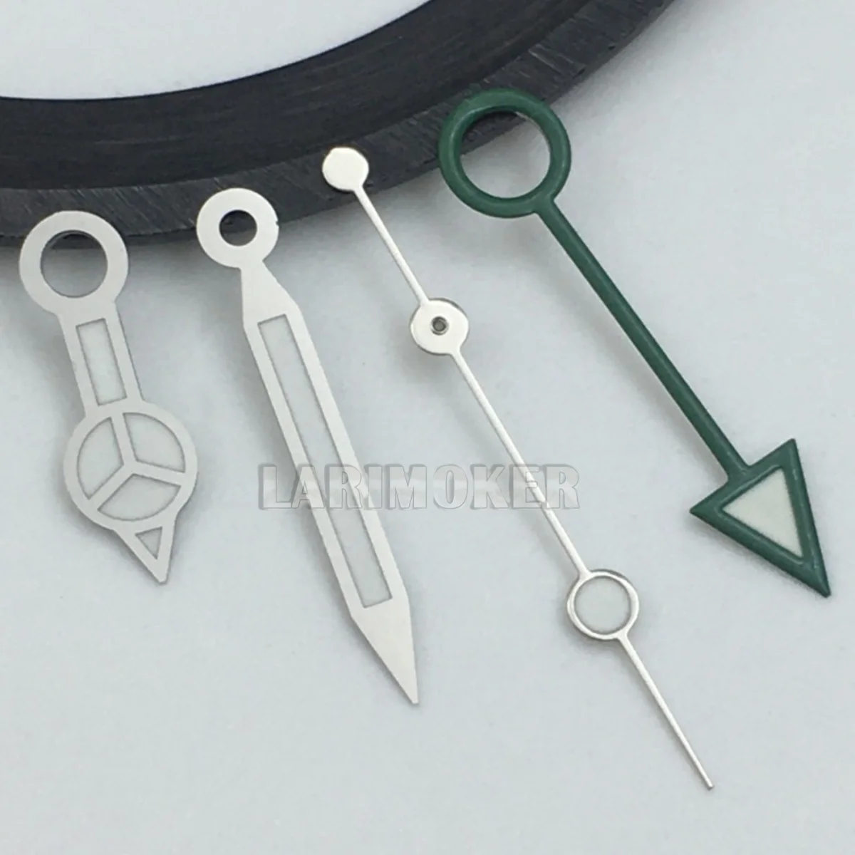 NH34 green GMT hand suitable for NH34 automatic mechanical watch parts watch component C3 green luminous material