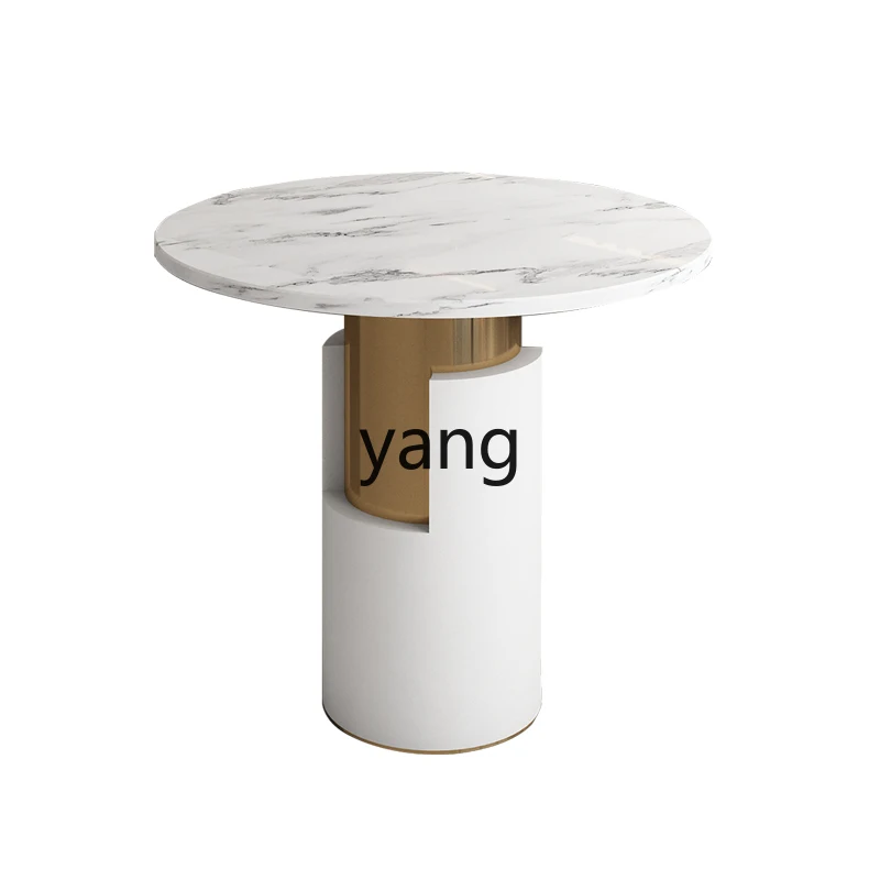 

Yhl about Modern Household Dining Table Western Restaurant Sales Office Light Luxury Reception Negotiation Tables and Chairs