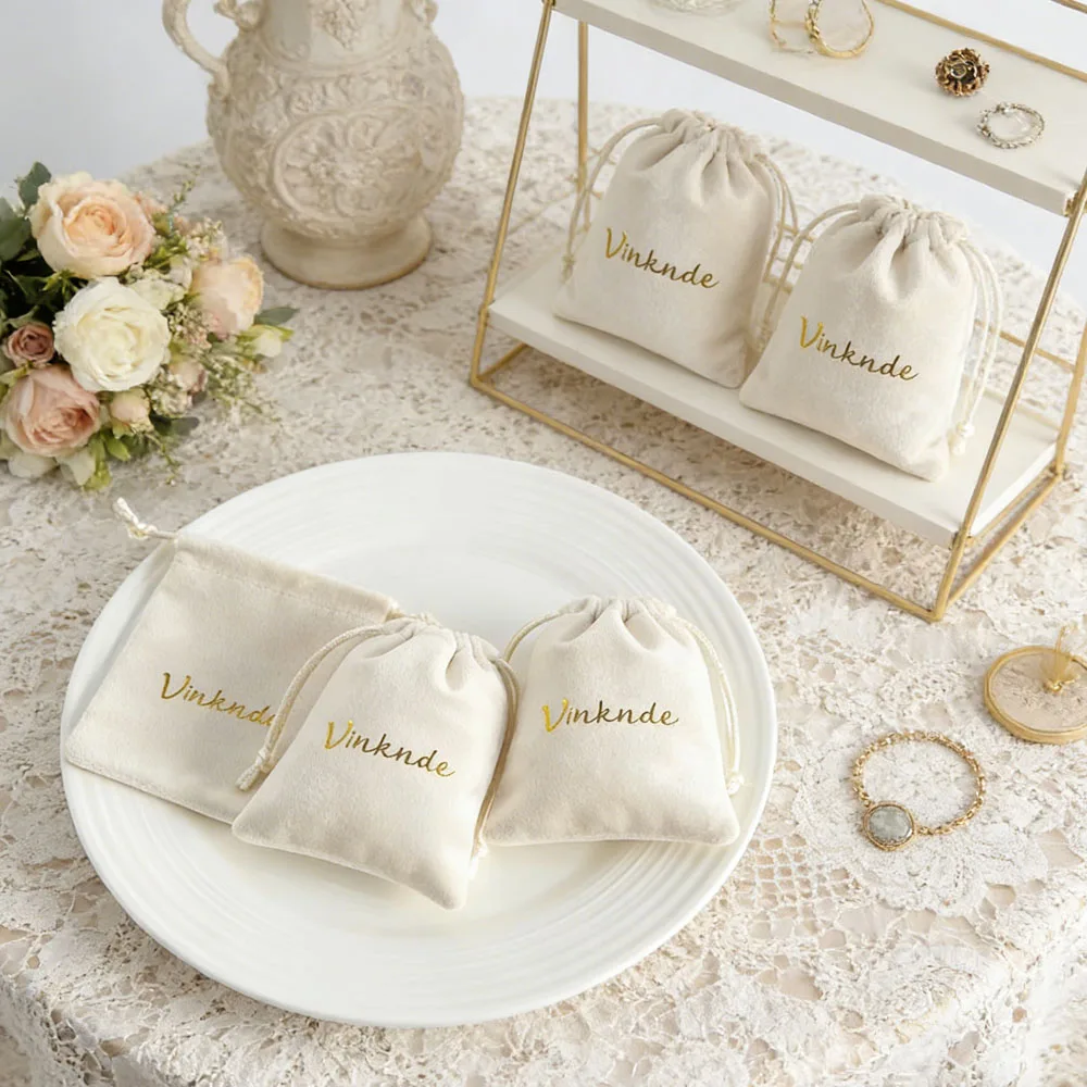 100-sacchetti-in-velluto-avorio-delicato-per-gioielli-sapone-profumo-crema-sacchetto-piatto-apribile-con-coulisse-personalizzabile-con-logo