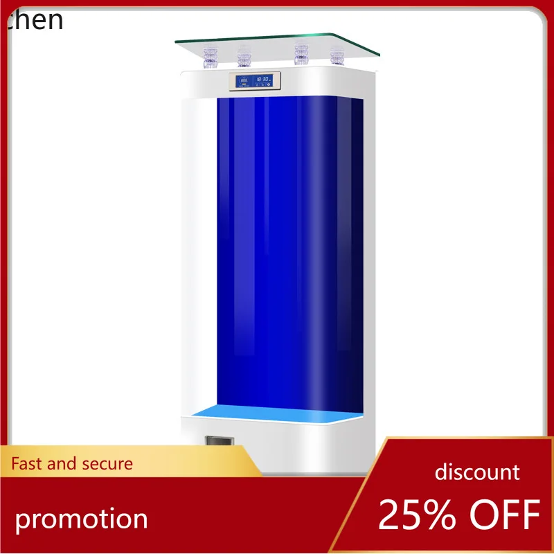 

ZML One-piece Vertical Fish Tank Living Room Home Wall-mounted Aquarium Ecological Glass No Water Change Needed