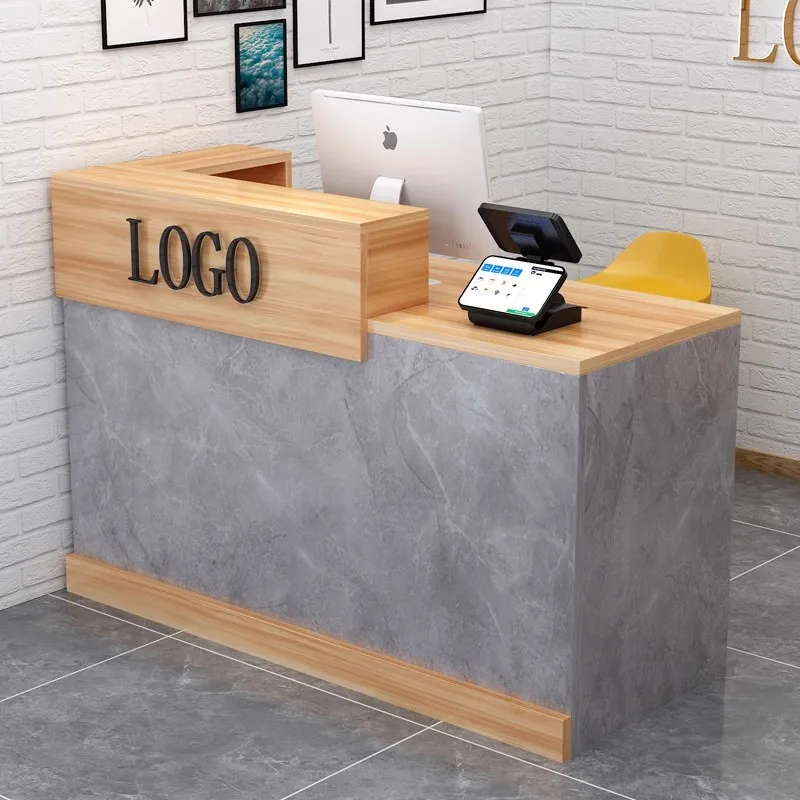 

Commercial Salon Supplies Reception Desks Luxury Decorations Beauty Reception Desk Counter Modern Office Commercial Furniture