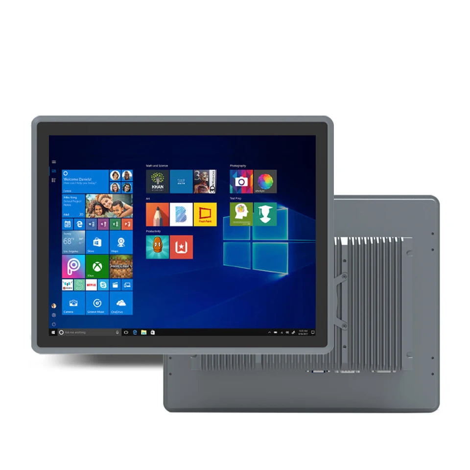 15 بوصة IP65 مقاوم للماء أندرويد بدون مروحة لينكس Mini RK3288/RK3399/RK3566/RK3568 كمبيوتر لوحي صناعي مدمج الكل في واحد #6