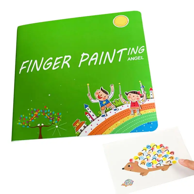Juego de pintura a mano reutilizable para adultos, kit de pintura portátil para el hogar, suministros escolares, accesorios para niños