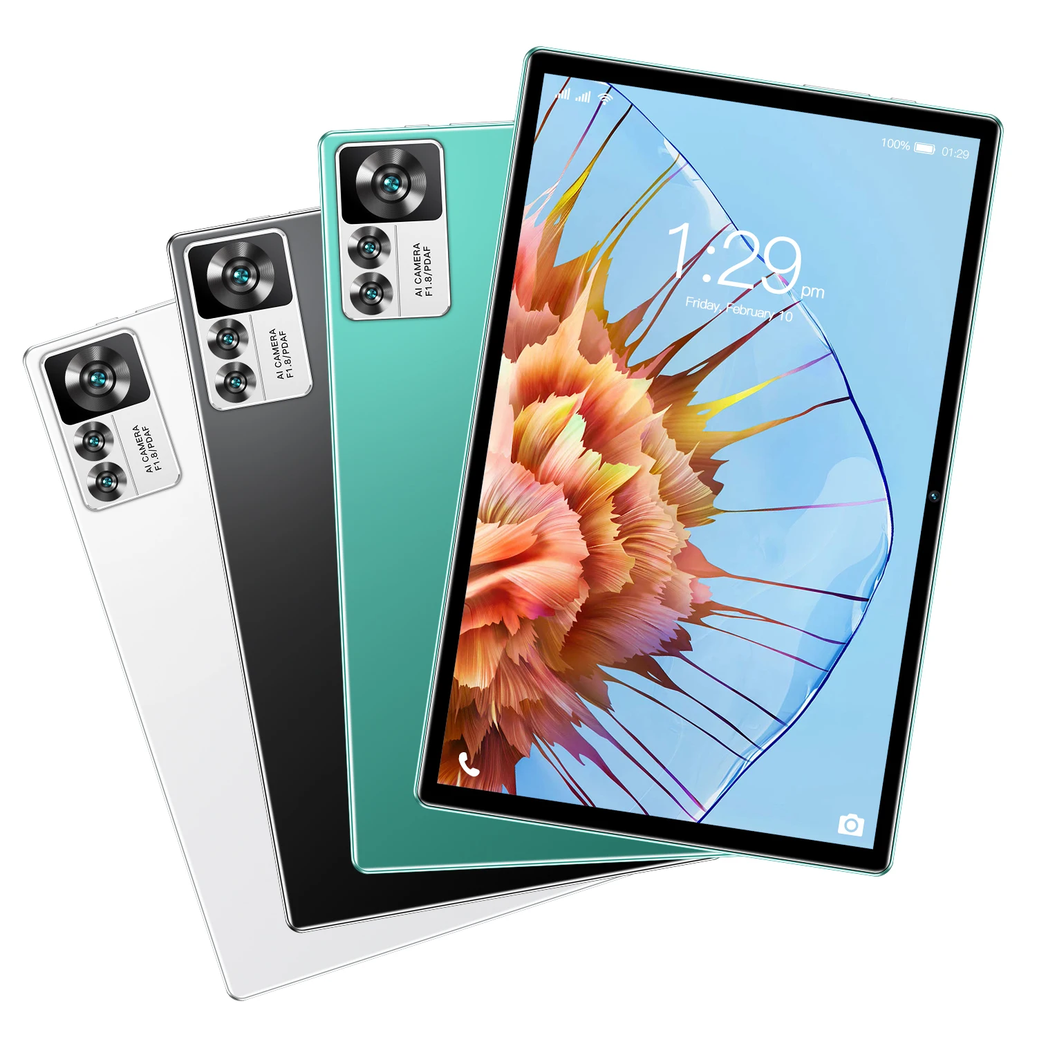 2025 New Cheap PAD 8*8 CPU Battery 4000mAh Type-C USB 3.5 headphone interface 10.1-inch HD Dual SIM Dual Standby Tablet Computer