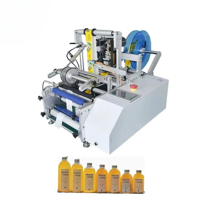 Semi-automatic Labeling Machine for Full/half-circle Labeling of Beverage and Beer Bottles
