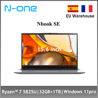 N-one Laptop Nbook SE AMD Ryzen 7 5825U DDR4 (16+16)GB+1TB SSD Windows 11Pro 15.6‘’ Notebook Dual Band Handheld Gaming Compute