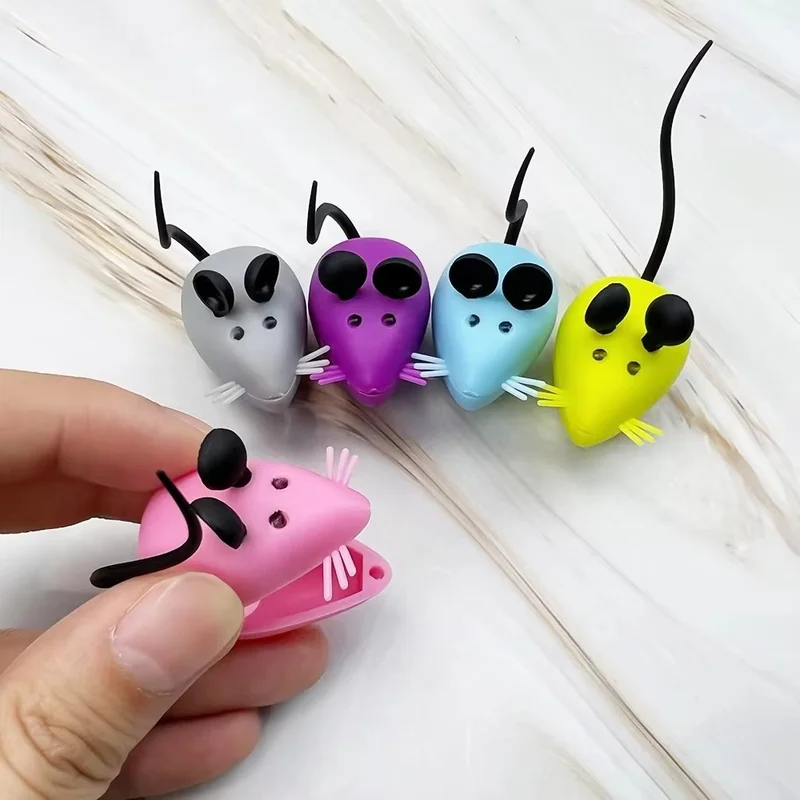 Mouse Shape Mini Milk Teeth Storage Box Lovely Tooth Fairy Box Child's Tooth Souvenir Save Container Tools Dental Gifts 50Pcs