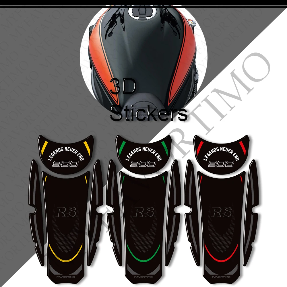 2017 - 2026 Motorcycle For Z900RS Z900 RS Z 900 Cafe SE ABS Tank Pad Cap Gas Fuel Oil Knee Protection Stickers Decals