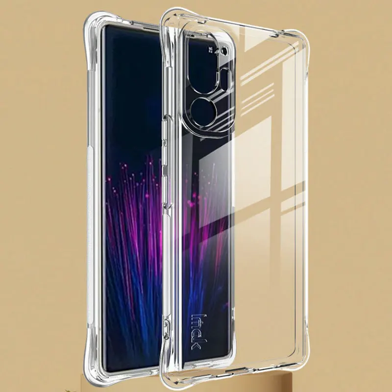 

Прозрачный чехол для HTC U23 Pro 5G 2023, объектив камеры IMAK 360, защитная гибкая подушка безопасности Etui HTC U23, чехол U 23 U23Pro, мягкая задняя крышка