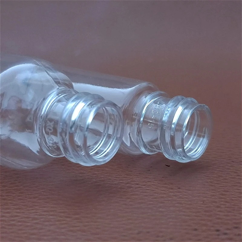Botol Cat Kuku Plastik 5-30Ml Botol Kosong Cair dengan Tutup Kuas DIY Kerajinan Botol Isi Ulang Bening Stoples Penyimpanan Anti Bocor