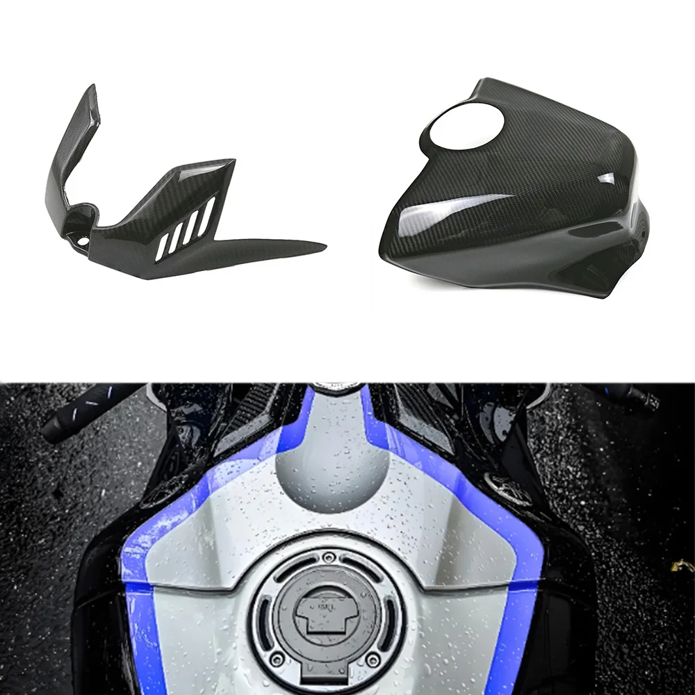 2025 For YAMAHA YZF-R1 R1M 2020 2021 2022 2023 2024 3K Carbon Fiber Fuel Tank Cover Fairing Motorcycle Accessories Moto Surron