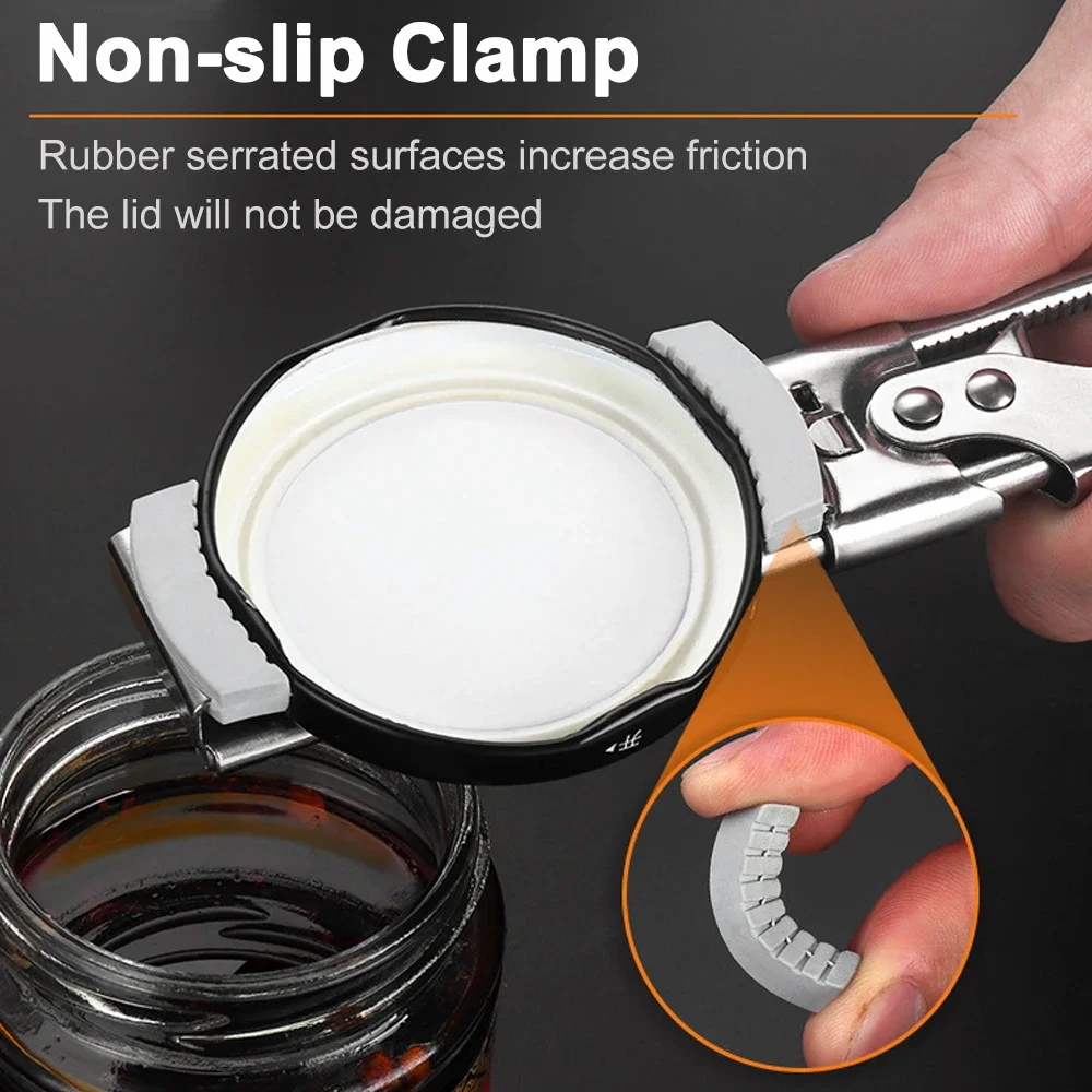 Adjustable Can Opener for People with Weak Hands, Easy to Grip, Kitchen Gadgets, Accessories Set Tools, Dining Tools