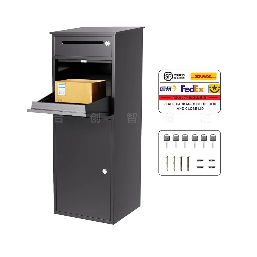 Express Cabinet Household Private Package Self-Pickup Cabinet Outdoor Door Delivery Box Smart Inbox Outdoor Anti-theft Cabinet