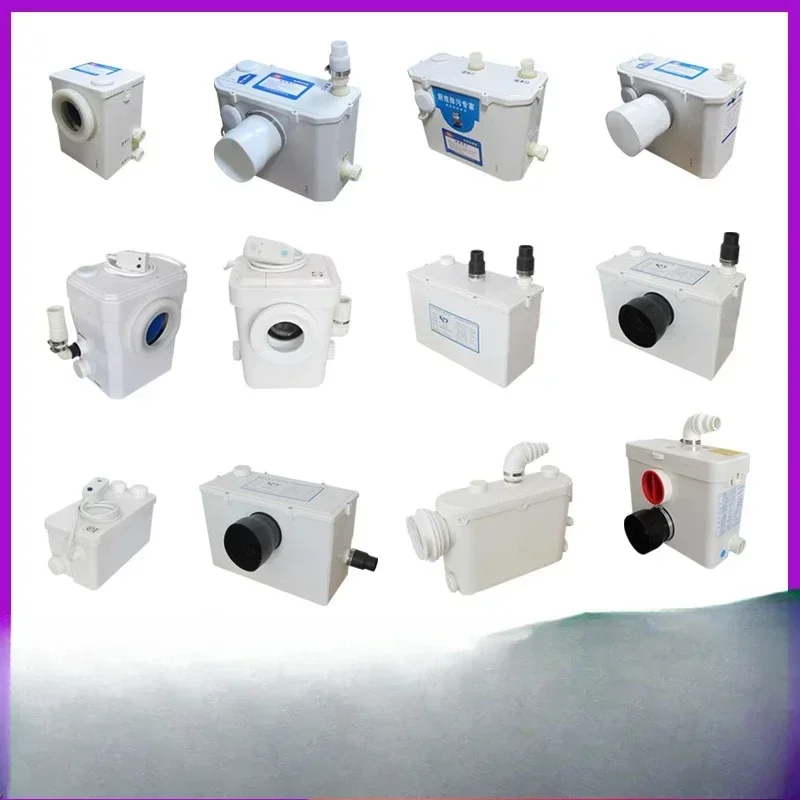 

Basement crushing manure pump electric toilet kitchen basin pumping machine sewage elevator