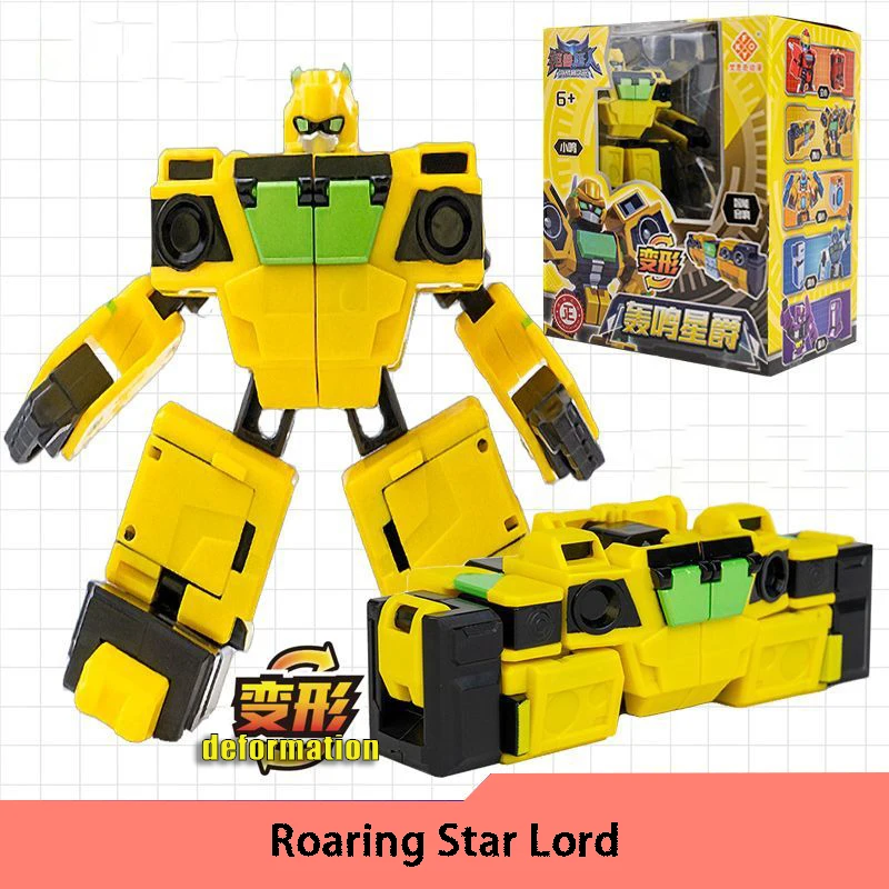 2 W 1 Samochód Meble Transformacja Model Samochodu Zabawka dla Chłopców Figurka Anime Transformacja Mini Pojazd Meble Zabawka Prezent dla Dzieci