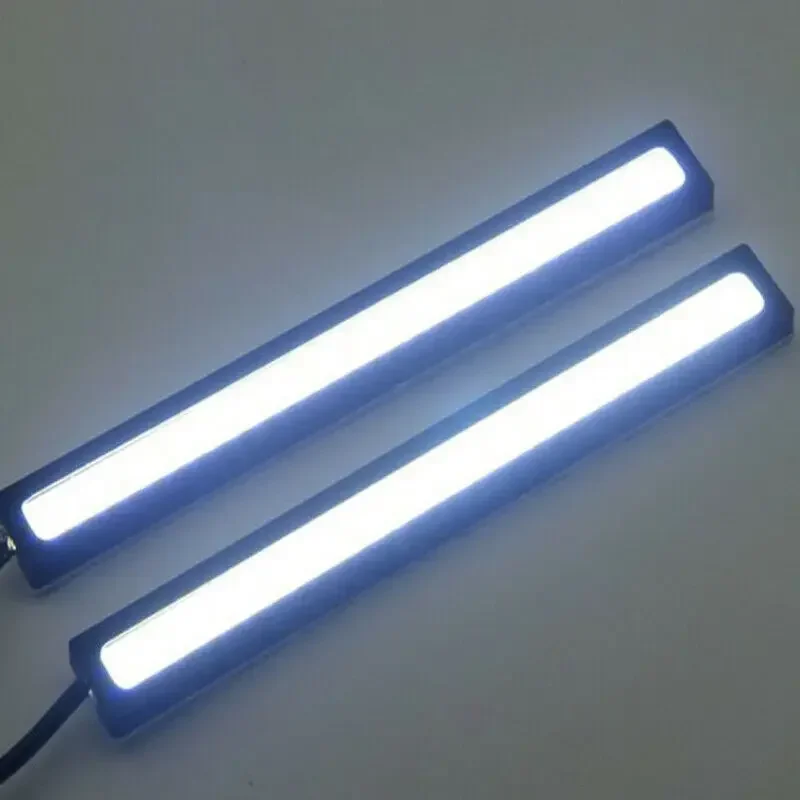 New 6X 17cm LED COB Daytime Running Light Waterproof DC12V Car Atmosphere Light Source Parking Fog Bar Lamp strip Lights