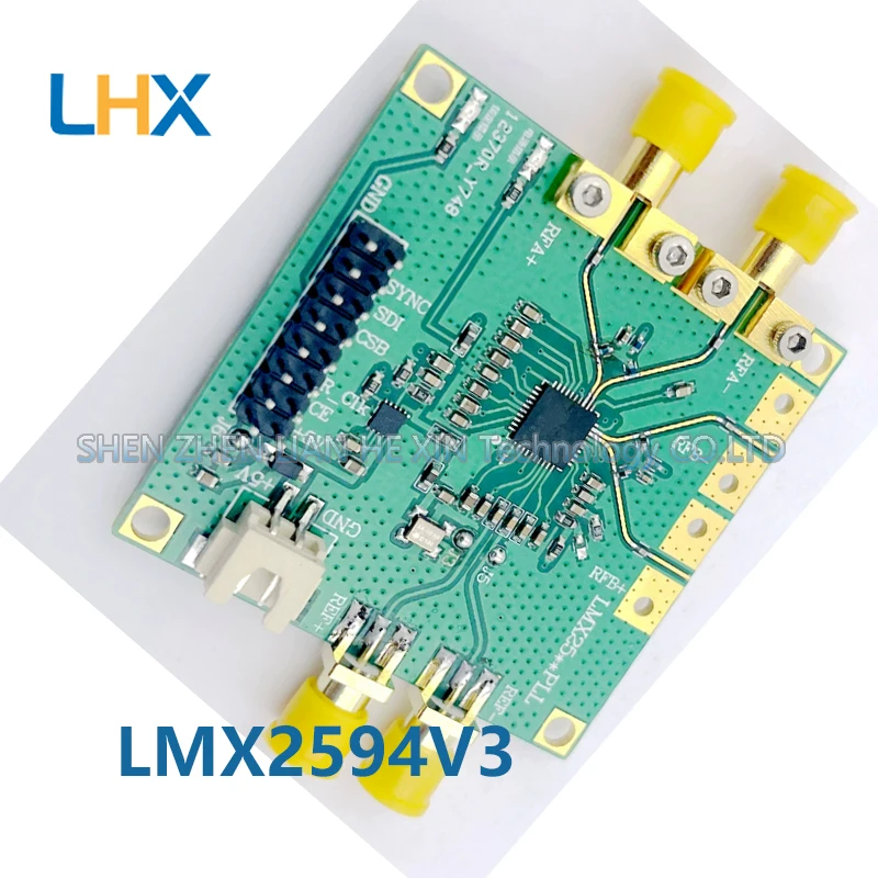 LMX2594 Core Board V3 Frequency Synthesizer Development Board High Power Output Low Noise LDO + 26.5GHz Substrate SMA in stock