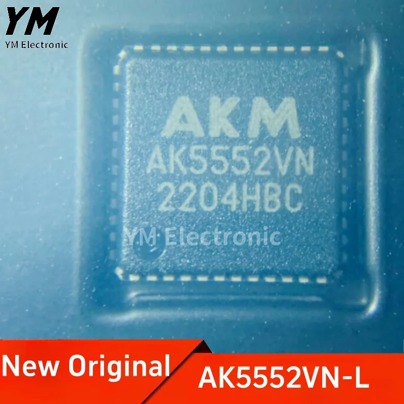 

New Original AK5552VN-L AK5552VN AK5552 QFN48 2-channel 115dB audio ADC chip