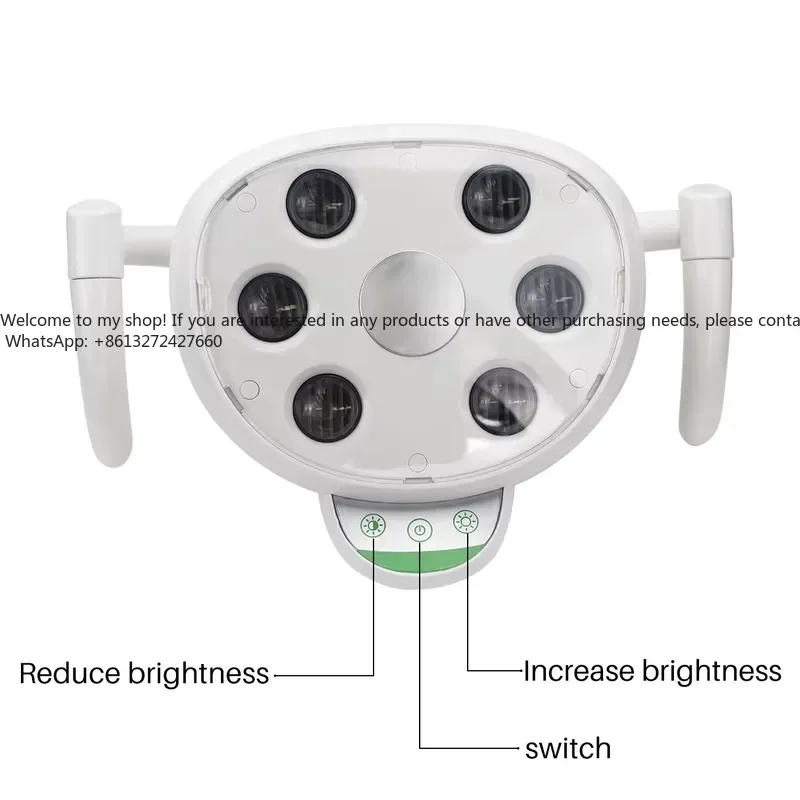 LED Operation Lamp with Turbine Power Source Reflector Lighting for Chair - view 4