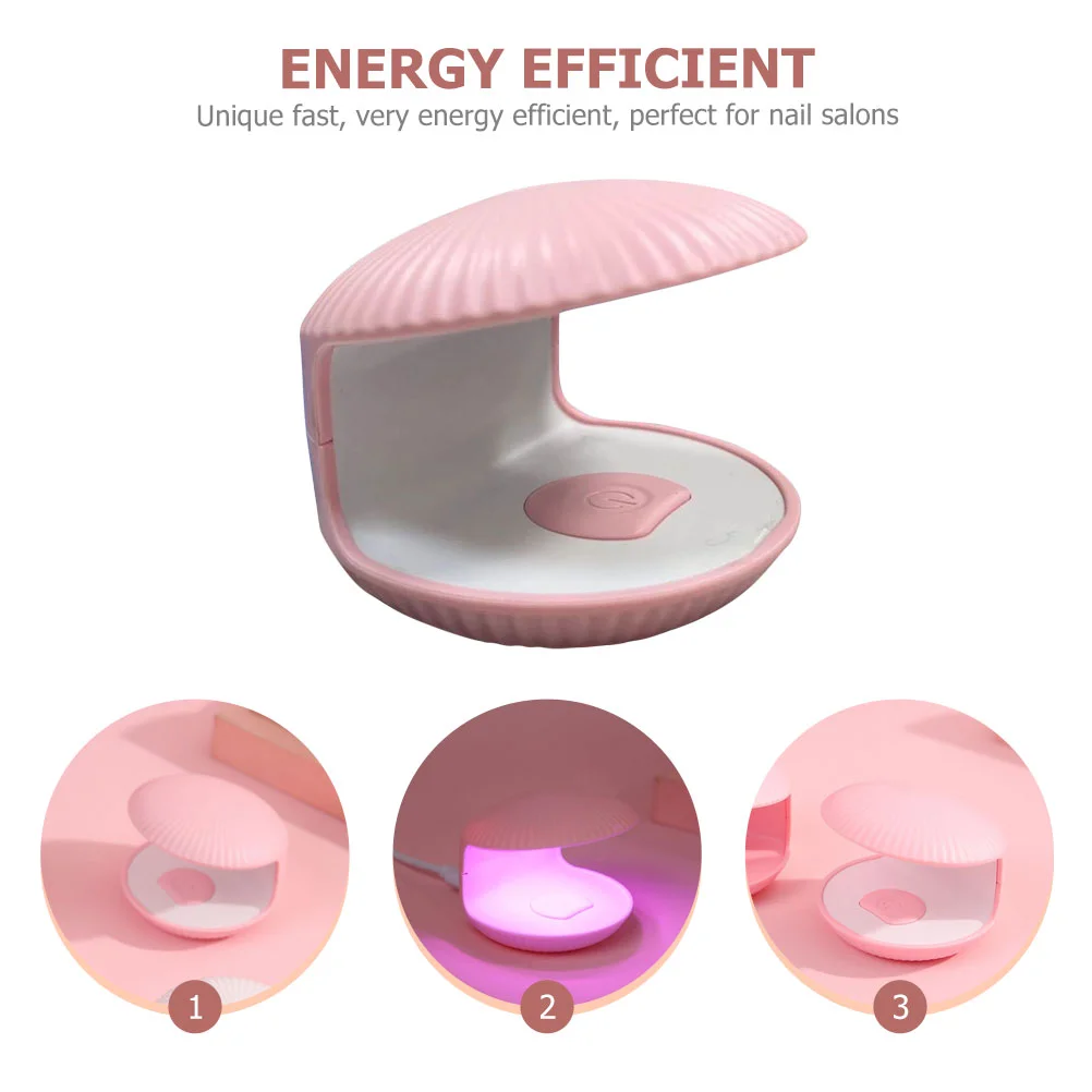 Nail Lamp Manicure Dry for Nails UV LED Mini Drying Polish Dryer Ultraviolet