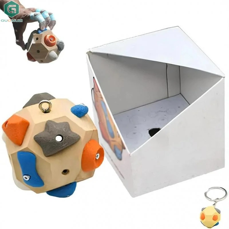 DIY Handcrafted Boulder Block Climbing Holds Strength Training Tool For Grip Power & Precision Functional Fitness Fit Climbing