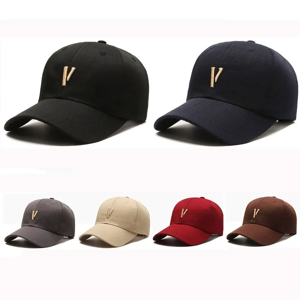 Fashion Men Women Adjustable Baseball Cap Leisure Outdoor Sun Hat Solid Color Cycling Running Spring Summer Casual Sports Hat