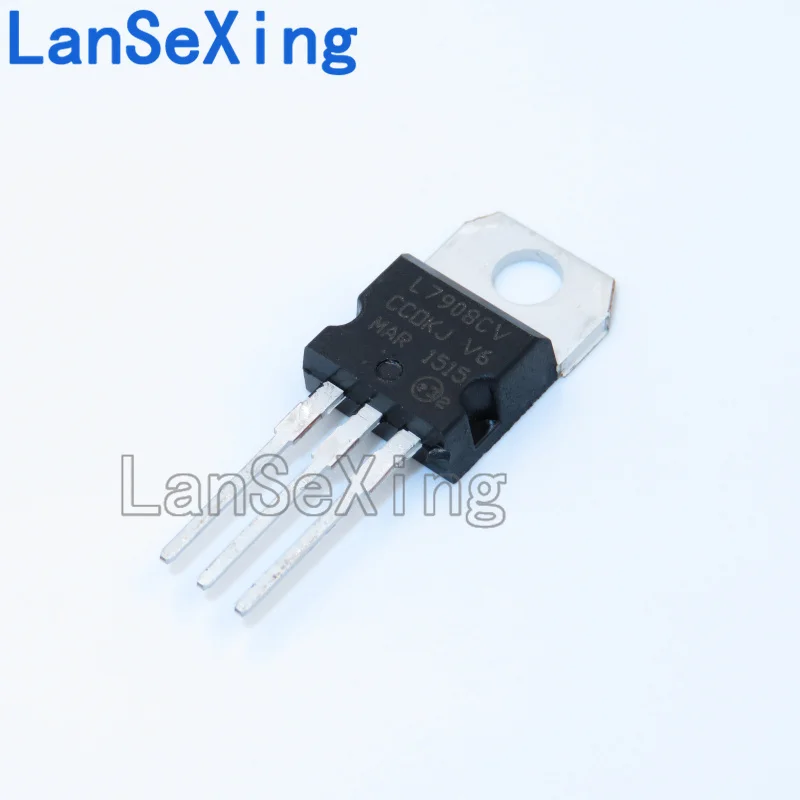 L7908CV inline TO-220 1.5A 8V three terminal voltage regulator chip 7908