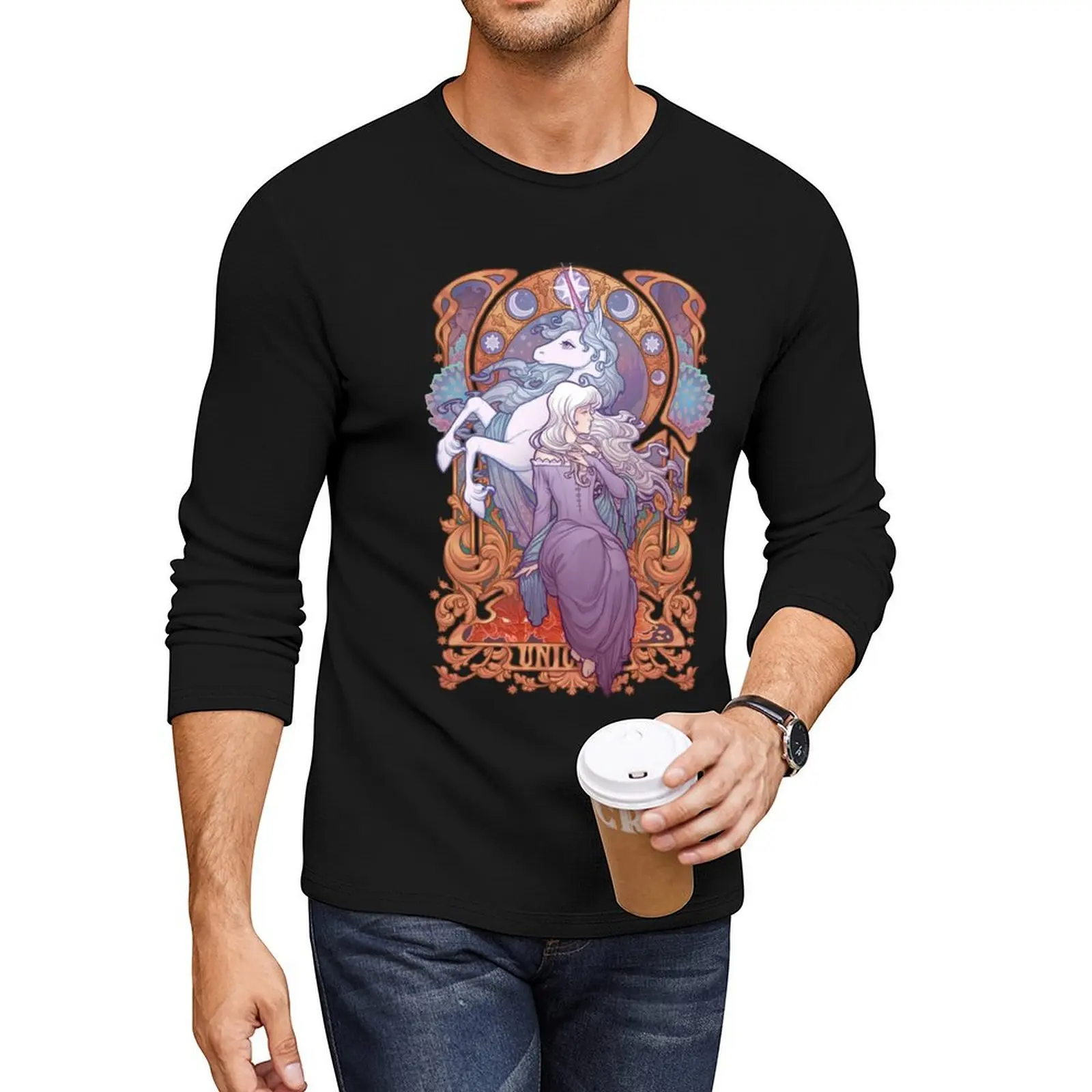 

Lady Amalthea - The Last Unicorn Long T-Shirt t shirt man T-shirt for a boy mens graphic t-shirts pack