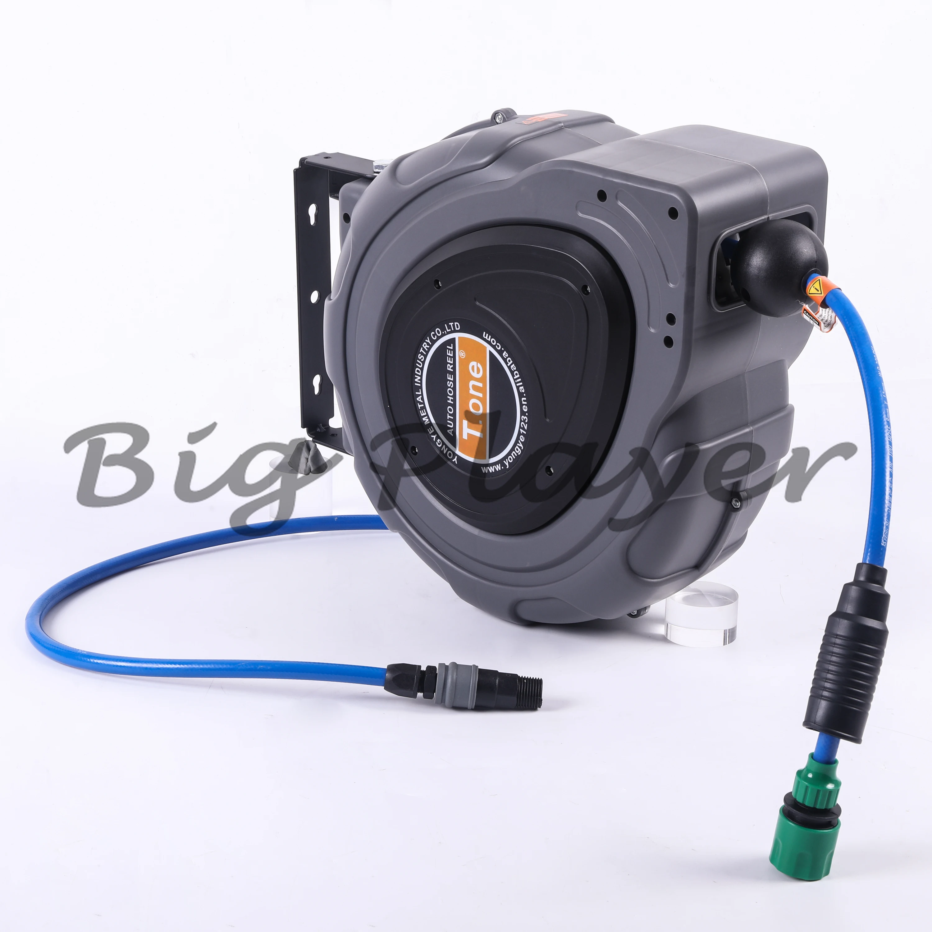 Garden Combination Water Hose Reel Plastic Car Wash Air Hose Reel Set