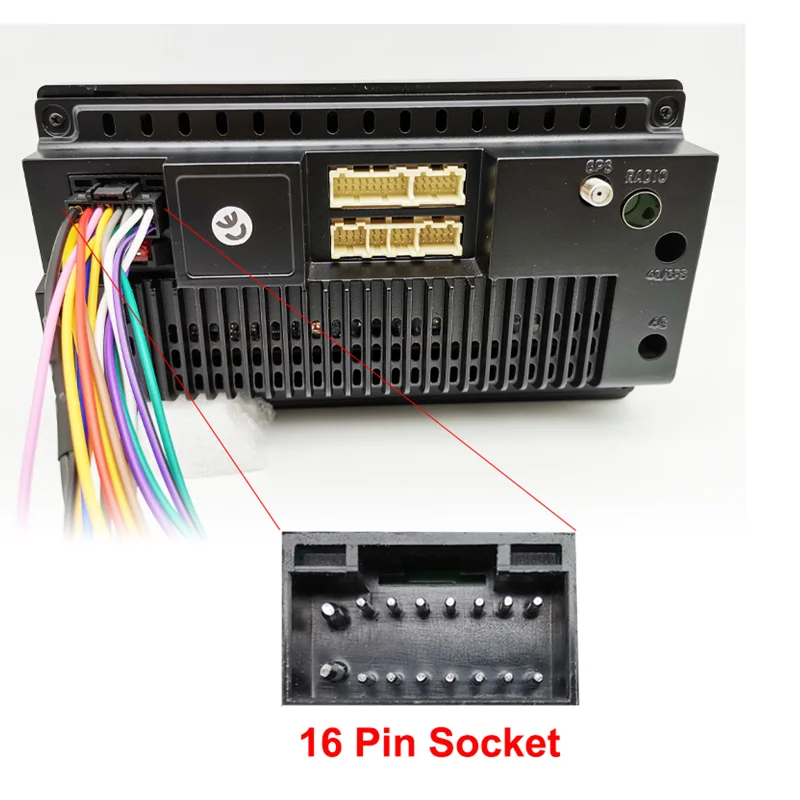 Car Radio Cable With CAN-Bus Box Adapter For Volvo XC90 2004-2013 Wiring Harness Media Player Power Connector Socket