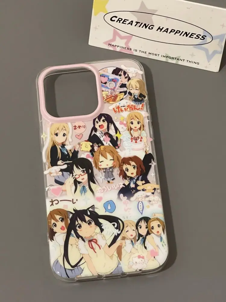 INS اليابانية ضوء الصوت فتاة شابة آيفون 16 15 14 13 12 11 Promax X XR XSMAX 7 8 Plus موضة بساطتها ماتي المتقدمة