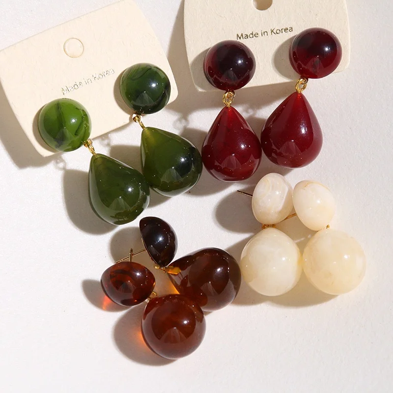 

Новое поступление, 40 шт./лот, цветной принт, геометрическая круглая форма капли воды, смоляные бусины, ювелирные изделия «сделай сам», аксессуары для волос, одежда