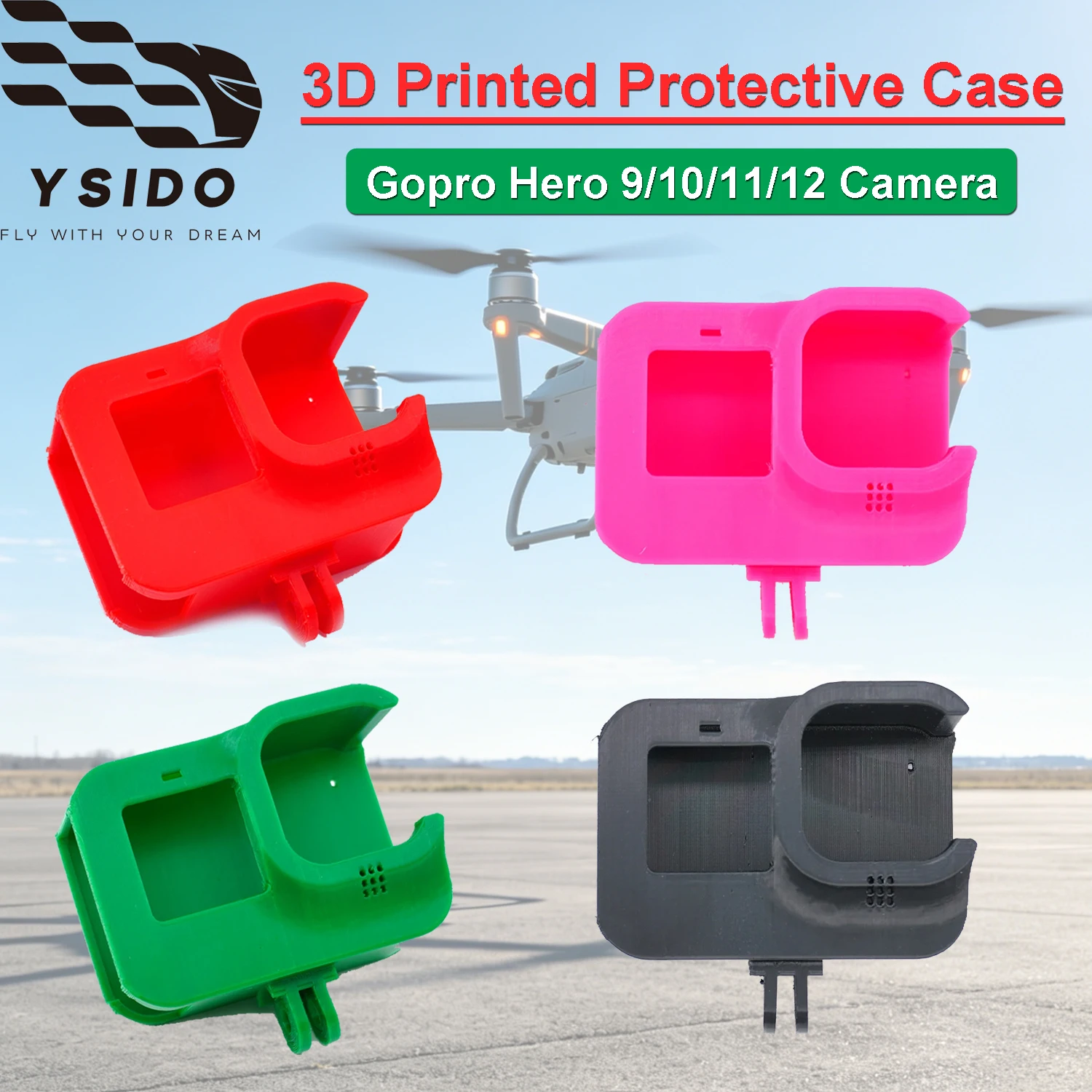 Drone Joystick Cover - Suporte Ajustável para Câmera RC, Estrutura
