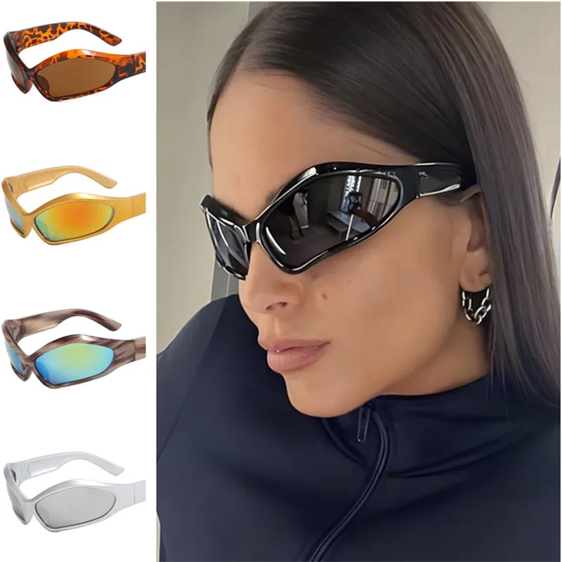 Fashion Sunglasses Unisex Outdoor Sport Sun Glasses Cat Eye Adumbral Anti-UV Spectacles Simplicity Eyeglasses Retro Ornamental