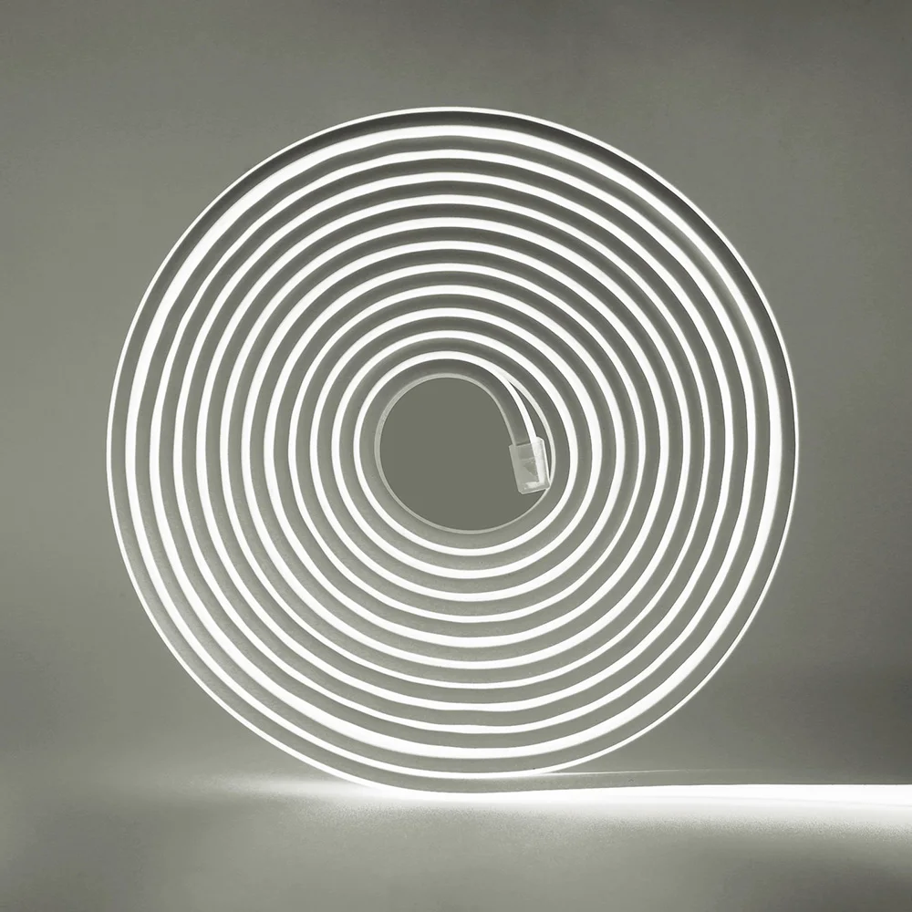 DC 12V 24V COB LED Strip Neon Light Dimmable 320LED/m Flexible Silicone Rope Lights Linear Lighting 1m 2m 5m 10m 15m 20m 50CM