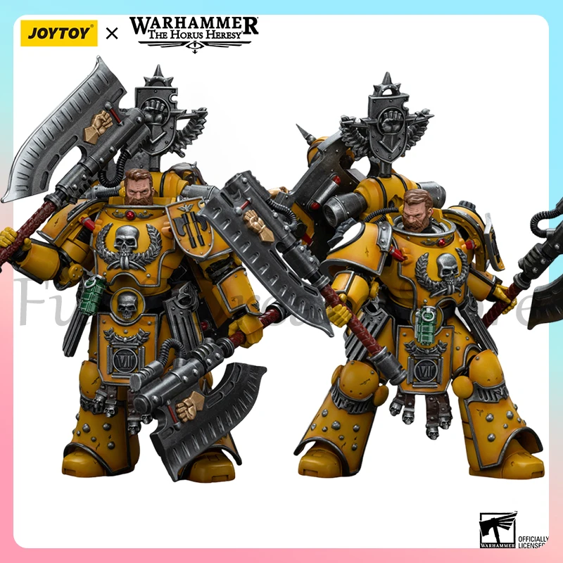 [Pre-Order]Joy Toy Warhammer The Horus Hersey Imperial Fists Fafnir Rann Action Figure Warhammer 40K Decor Toys Birthday Gift