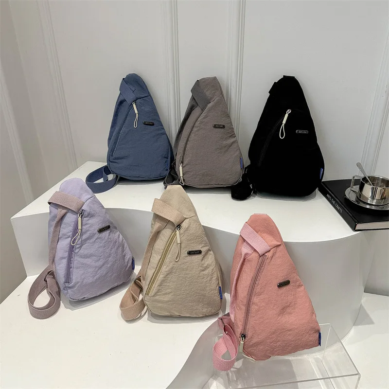 

2025 New Fashion Sport Chest Waist Bag Large Capacity Lightweight Crossbody Sling Bag For Men And Women