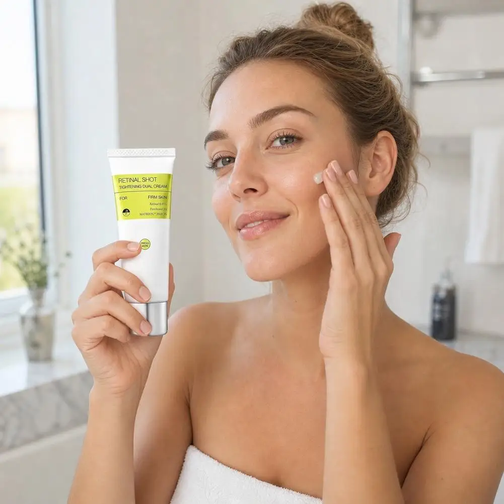 Retinol Skincare Shot Tightening Eye Cream Hydration Moisturizing Remover Minimize Pores Face Fift Cream Reduces Fine Lines