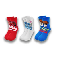 Exportación transfronteriza de calcetines para hombre con personajes de dibujos animados, calcetines para niños y niñas