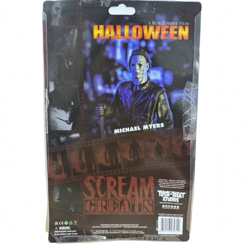 NECA Hot Michael Myers 8 Inch Carded Action Figure Horror Movie Character Collectible Desktop Model Toy Birthday Holiday Gifts - view 5